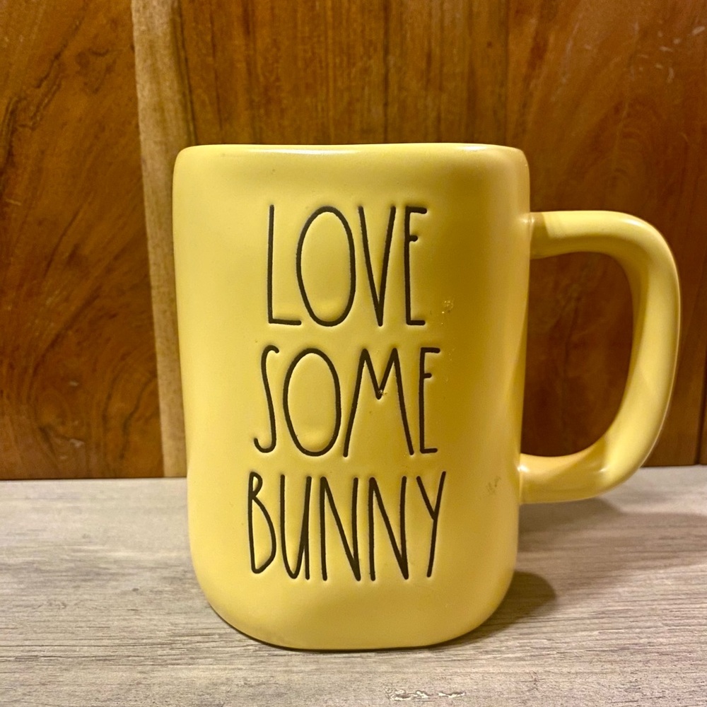 Rae Dunn Yellow Mug